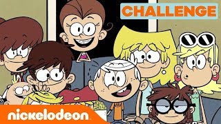 Test Your Loud Family Knowledge w/ the Missing Sister Challenge ? | The Loud House | Nick