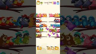 Bird sort color game level 1760 #games #leveldesign #gaming #funny #gameplay #gamecharacter #games