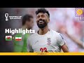 Late goals from cheshmi and rezaeian  wales v ir iran  fifa world cup qatar 2022