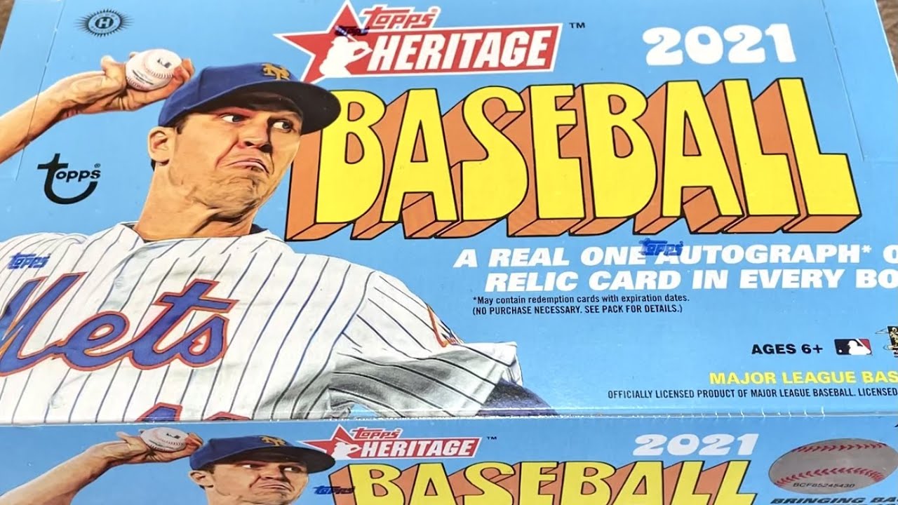 NEW RELEASE! 2021 TOPPS HERITAGE HOBBY BOX OPENING! YouTube