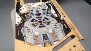Hot Rodded Pins - Playfield Restoration overview - Bride of Pinbot Hot Rodded Pins - Playfield Restoration overview - Bride of Pinbot