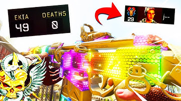 I went FLAWLESS and NUKED AN OG 3 LETTER with this WEAPON on Black Ops 4... 49-0
