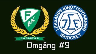 SHL 19/20 | Färjestad BK - Leksands IF | MÅL HIGHLIGHTS | Omgång 9 | 10 Okt, 2019