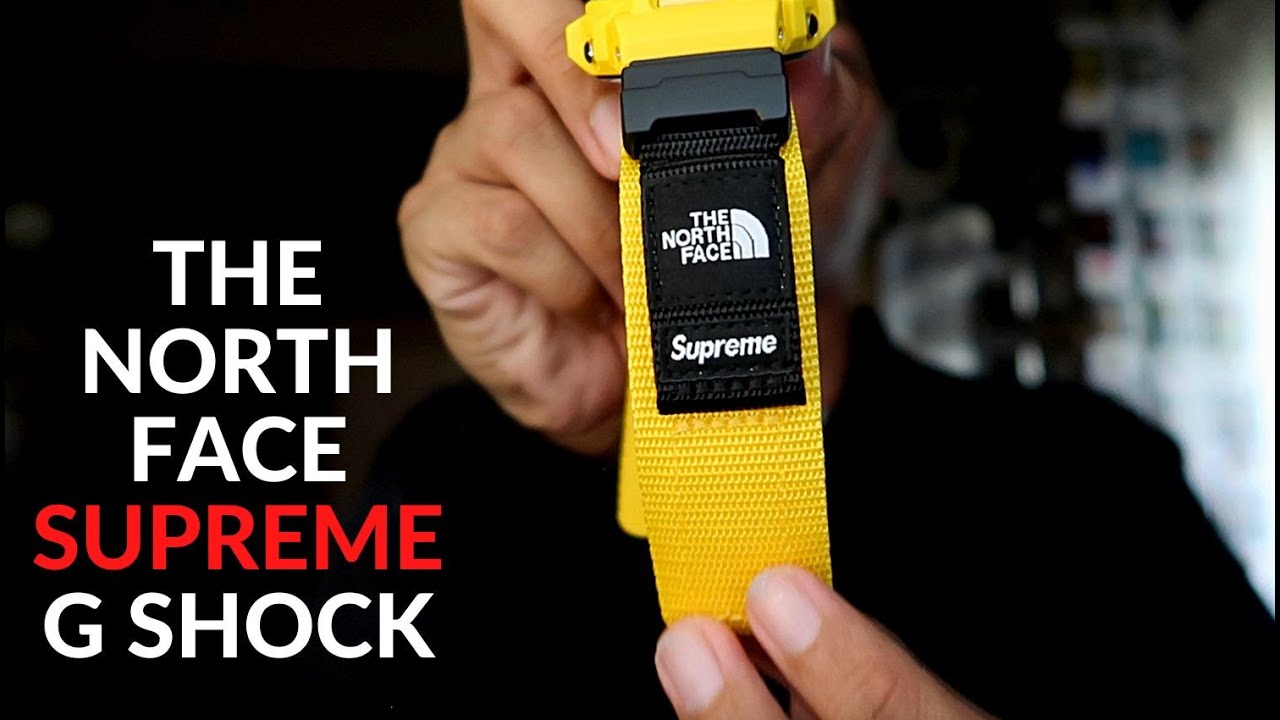 Supreme x North Face x G SHOCK (UNBOXING & REVIEW)