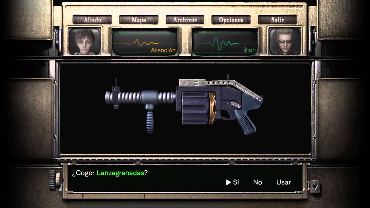 antenna Resindent Evil 0 HD Cap 3 modo Wesker