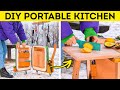 How to make a portable kitchen 🪓 Smart ways to turn old stuff into outdoor crafts