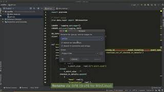 PyCharm Tips & Tricks #7: Rename File with Shift   F6