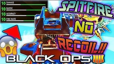 BO4 SPITFIRE BUFF IS TOO GOOD.. Black Ops 4 SPITFIRE NO RECOIL!!