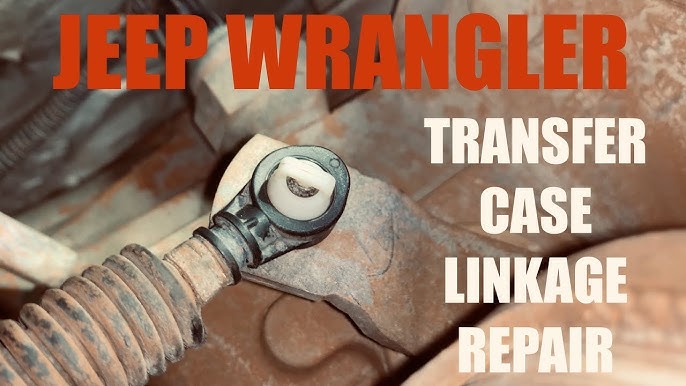 Jeep Wrangler JK 4WD transfer case shifter bushing repair - YouTube