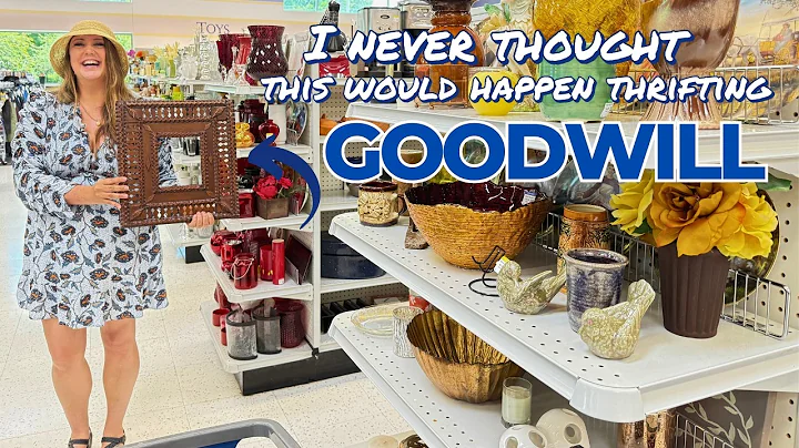 IT WAS A GOODWILL FIRST! | 9 THRIFT STORES IN 1 DAY! | Thrift With Me | Goodwill Shopping