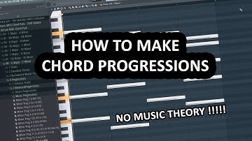 HOW TO MAKE CHORD PROGRESSIONS WITHOUT MUSIC THEORY