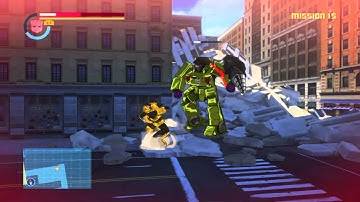TRANSFORMERS: Devastation bumblebee vs constructicons