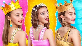 Богатая Принцесса vs Бедная Принцесса | Хорошая и Плохая Сестра в Королевской Семье