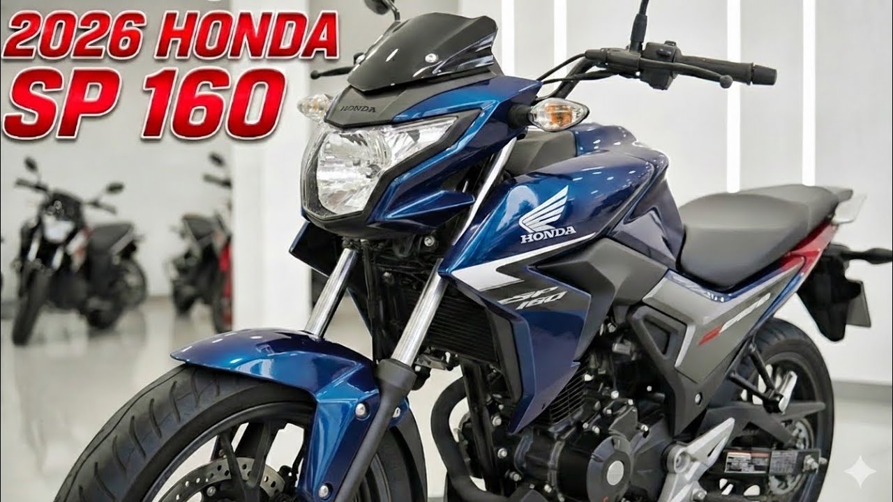 NEW 2026 Honda SP 160 Revealed – Sporty Design, More Power & Shocking Price!