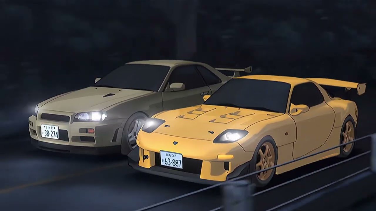 Hitting The Touge! | AMV | MONTAGEM ALQUIMIA (SLOWED)