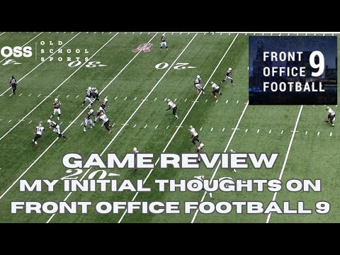 Front Office Football 9 - First Look!