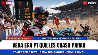 SHOCKING ‼️ VEDA PRATAMA’S BRUTAL COMEBACK, MAXIMO QUILES CRASHES HARD, TAKES P1 AT SACHSENRING, ...