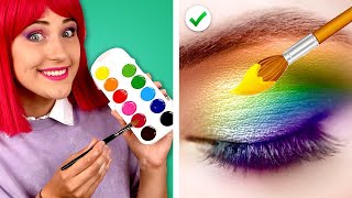 28 CARA GILA MENYELUNDUPKAN MAKEUP KE KELAS | Ide Selinapkan Kemanapun di Sekolah oleh Kreatif Panda