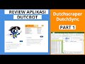 REVIEW APLIKASI SCRAPE DUTCHBOT DUTCHSCRAPER - PART 1 @jufanefendi