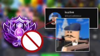 This NIGHTMARE RANK PLAYER got BANNED for *BOOSTING*.. (Roblox BedWars)