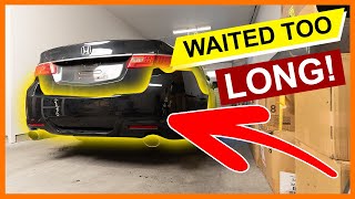 Acura TSX Rear Bumper Install | Julius Pasion