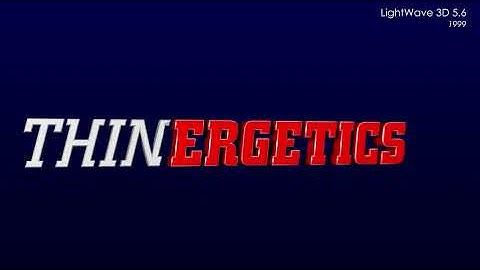 LightWave 3D 5.6 - Thinergetics Commercial