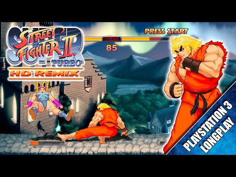 Super Street Fighter II Turbo HD Remix (PlayStation 3) 【Longplay】