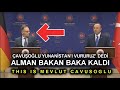 ÇAVUŞOĞLU YUNANİSTAN'A ' VURURUZ! (ÇAVUŞOĞLU YÜZLERİNE SAYDIRDI)