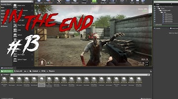 Added Blood Spray! | Zombie Game Made In UE4 (Part 13)