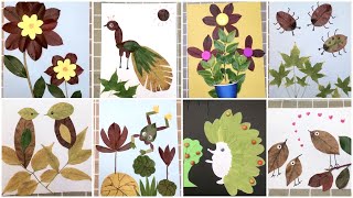 Stunning DIY Leaf Crafts for Kids to Make  |Best Leaf Art & Craft Ideas for Kids |Leaf art and craft
