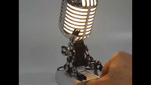 Thinker robot lamp