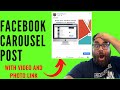 Facebook Carousel Post (VIDEO and IMAGE Combined) With A Link Embedded METHOD #2