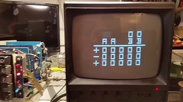 COSMAC 1802 VIP DSKY Clock