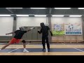 Short and funny foil fencing lesson with coach gbor fekete and mattia rubin