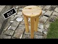 [DIY stool]  座面がきれいな三脚スツールの作り方