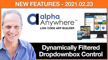 Dynamically filtered Dropdownbox Control
