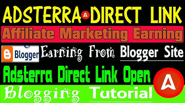 Blogspot Tubes : How To Adsterra Earning Tricks From Adsterra Direct Link Open and earning method