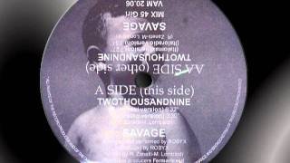 SAVAGE - Two Thousand Nine (italo disco) chords