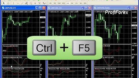 Profiforex Metatrader 4:Profiles
