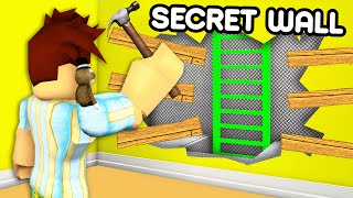 HIDDEN WALL Had DARK Secret.. The Truth Is Shocking! (Roblox)