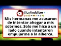 Mis hermanas me acusaron de intentar ahogar a mis sobrinos. Solo me hice a un lado cuando intentaron