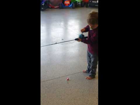 ASPEN FISHING IN GARAGE - OCTOBER, 2015