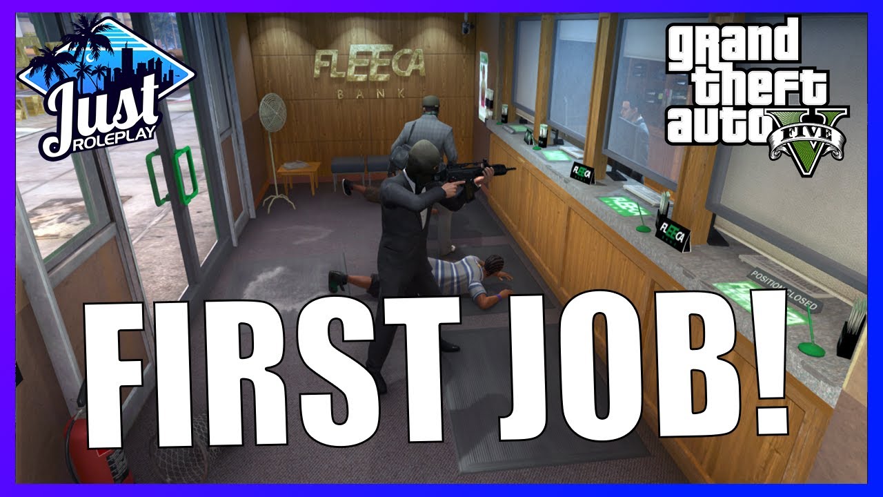 THE FIRST JOB! GTA 5 Roleplay (JustRP) YouTube