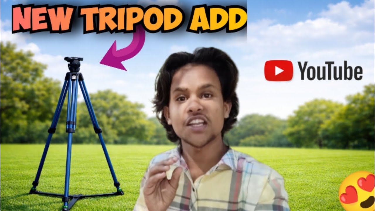 New Tripod Add 🔥 Vlog Shoot Tripd 📸