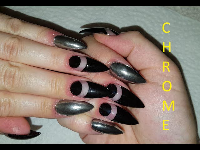 silver Chrome Nail Powder 5g – Creative Lashes
