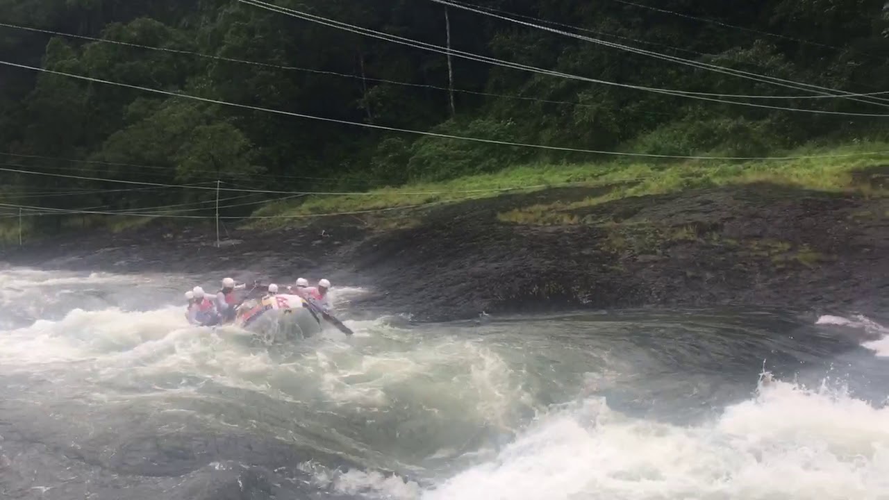 Sprint Rafting Nepal national rafting team finished fifth in the sprint event - YouTube