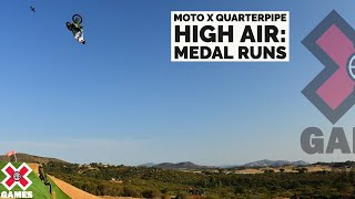 MEDAL RUNS: Monster Energy Moto X QuarterPipe High Air | X Games 2021 screenshot 4