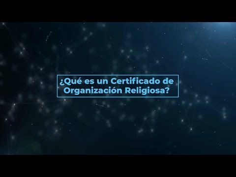 Video: ¿Qué es un certificado de preorganización?