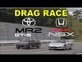 Toyota MR2 GT-S vs Honda NSX