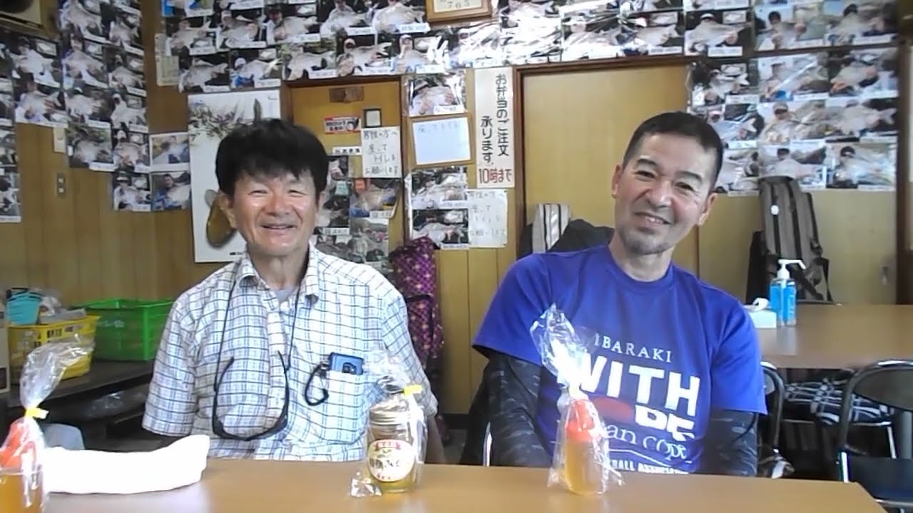 雨の中！関東からご来釣！